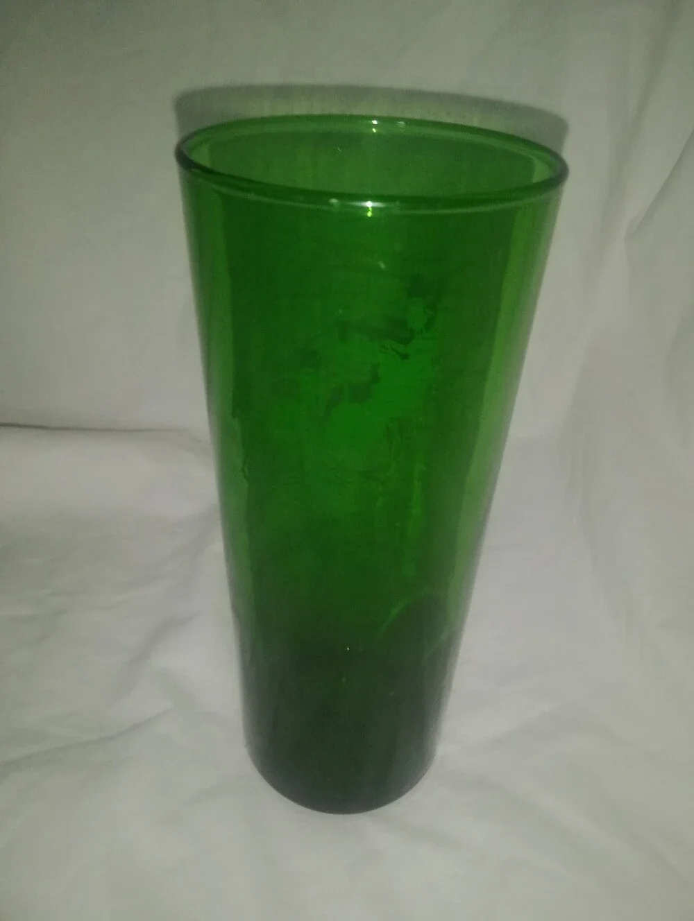 Vintage The Hansom Carriage And Horse Collins Tumbler Drink Glass 6 1/2